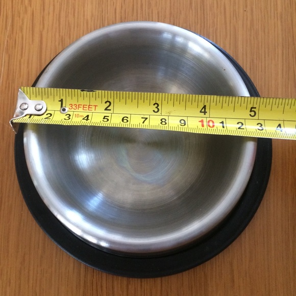 Stainless Non Slip Non Tip Cat Food Bowl - Picture 2 of 5
